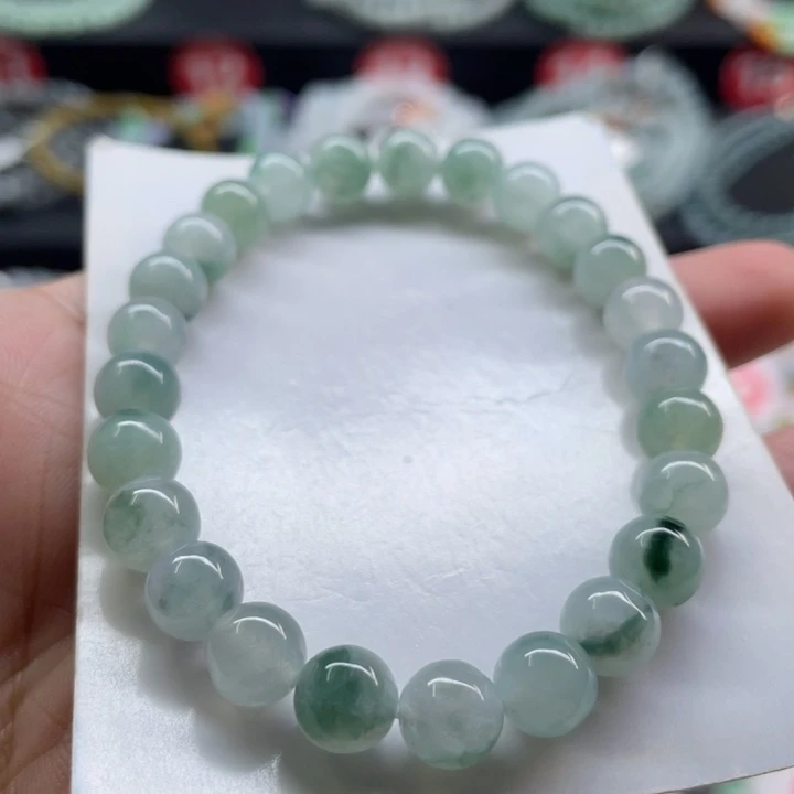 未镶嵌手链翡翠卡7,8