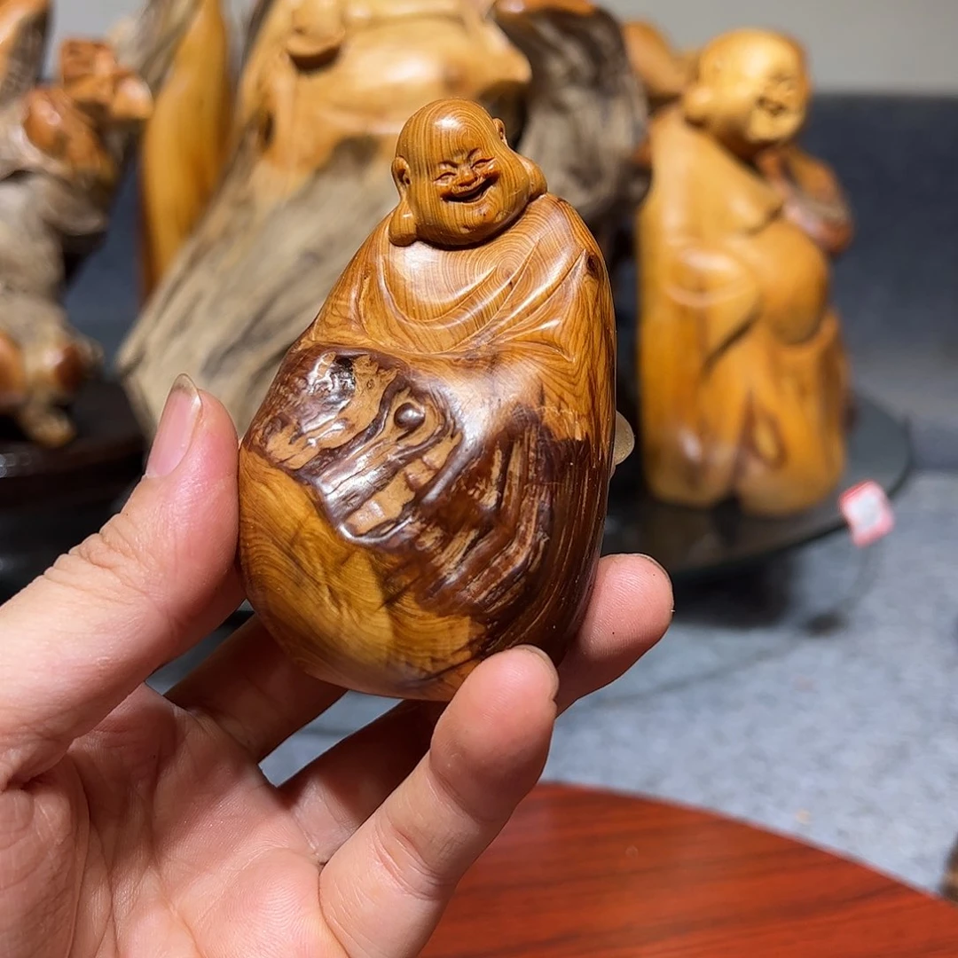 柏木崖柏木手把件摆件