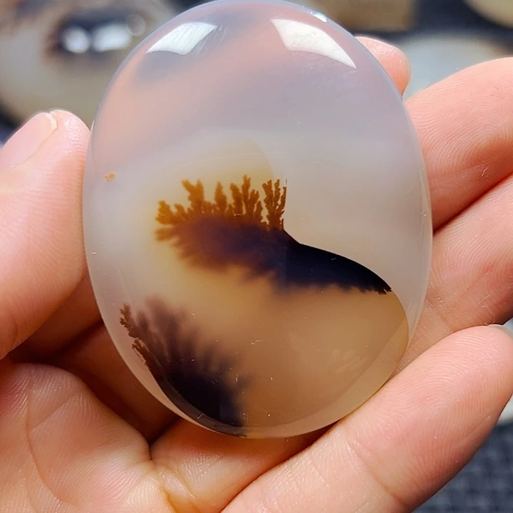 未镶嵌玛瑙/玉髓珠宝半成品