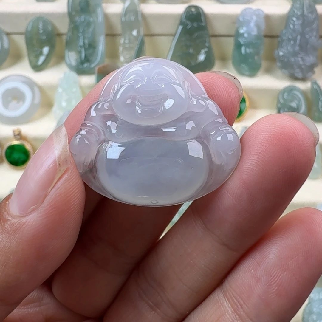 翡翠未镶嵌项链翡翠