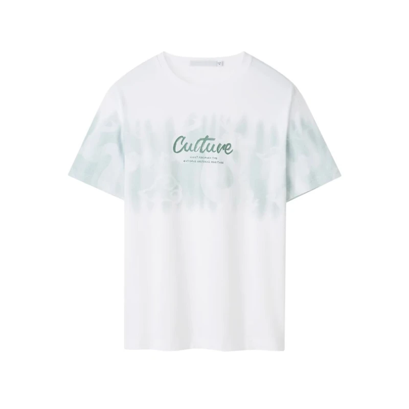 2303短袖T恤2025春夏新纯棉印花圆领短袖男舒适夏季