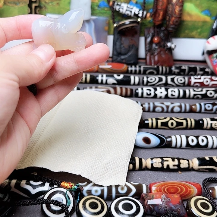 玛瑙/玉髓合金珠宝半成品