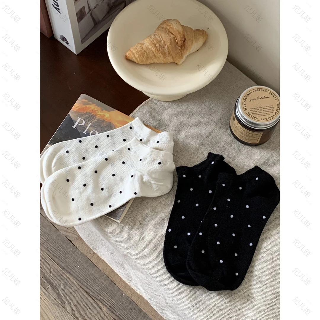纪凡姬【花花严选】3505-船袜女士短袜百搭浅口袜子