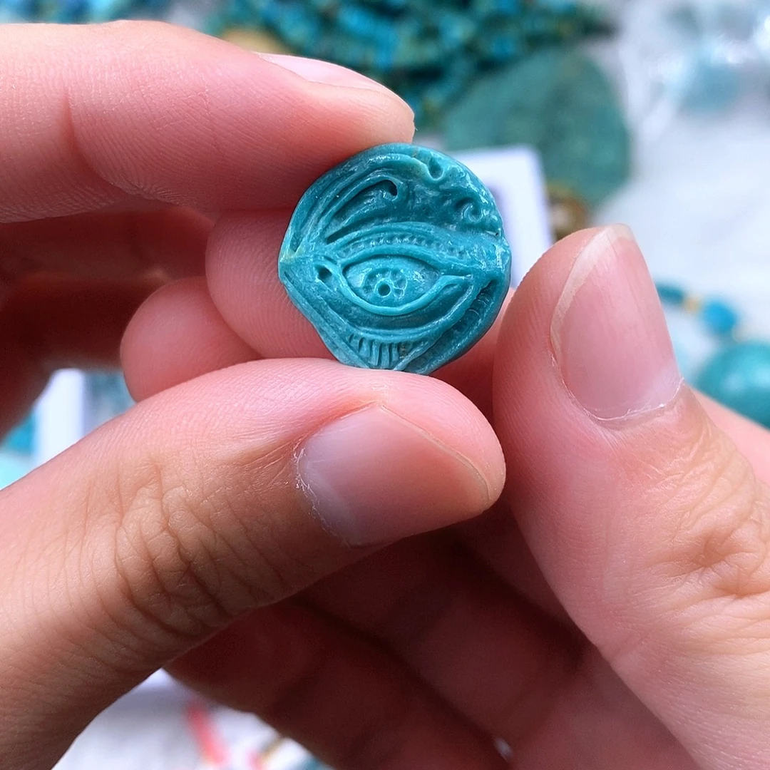 未镶嵌绿松石珠宝奇石