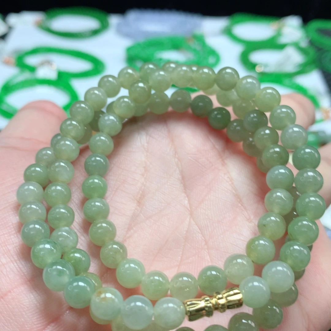未镶嵌手链翡翠翡翠