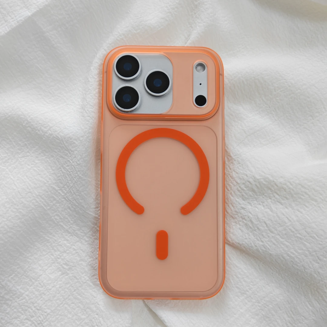 【雾面磁吸】适用iPhone17promax手机壳16pro星宇橙肤感苹果15硬壳