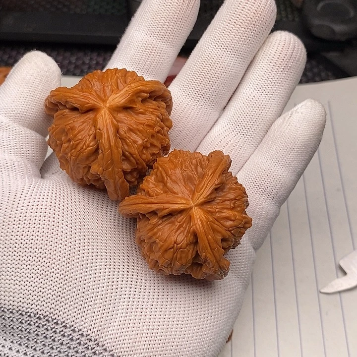人***己手串/手链核桃拼接白狮子16