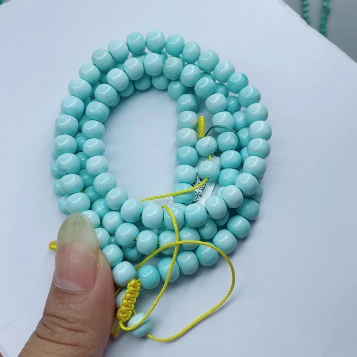 绿松石未镶嵌颈饰