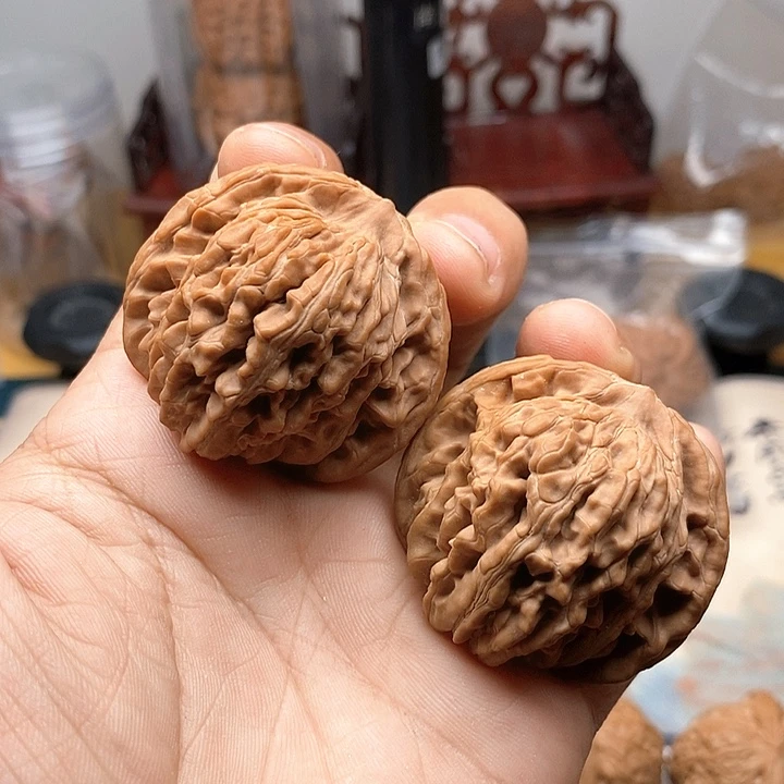 文玩核桃把件四座楼