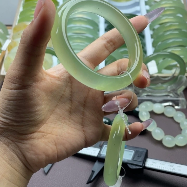 *****蛇纹石玉合金手镯