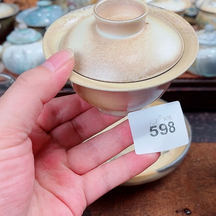 沁庐柴窑古法柴烧全手工茶具