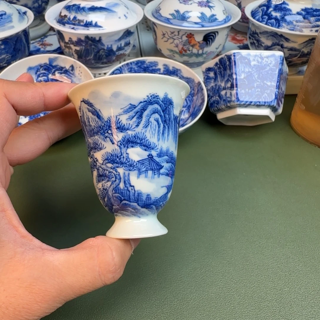 陶纯手工纯手绘茶具393