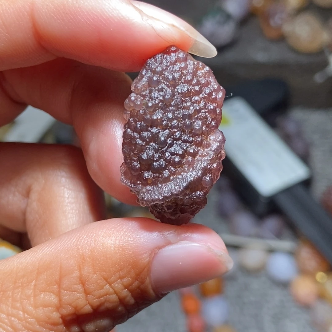 未镶嵌玛瑙/玉髓珠宝半成品