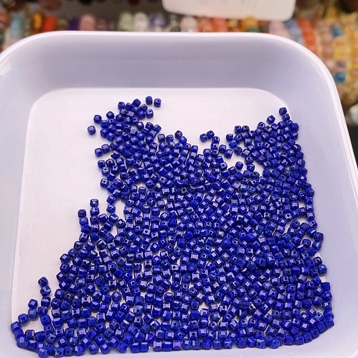 未镶嵌卡2.3青金石方块100个玛瑙/玉髓