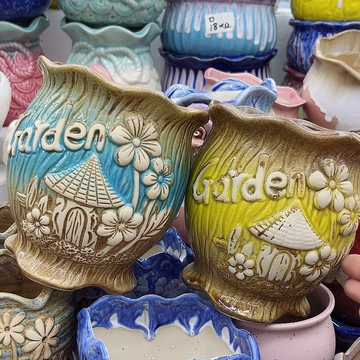 多肉绿植陶瓷花盆