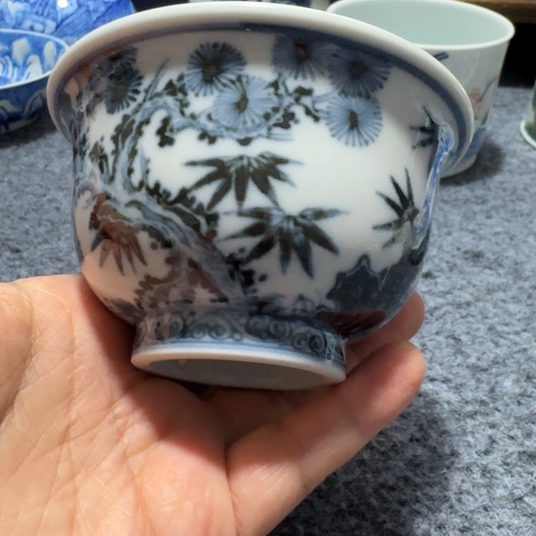 现代景德镇陶瓷手绘茶具