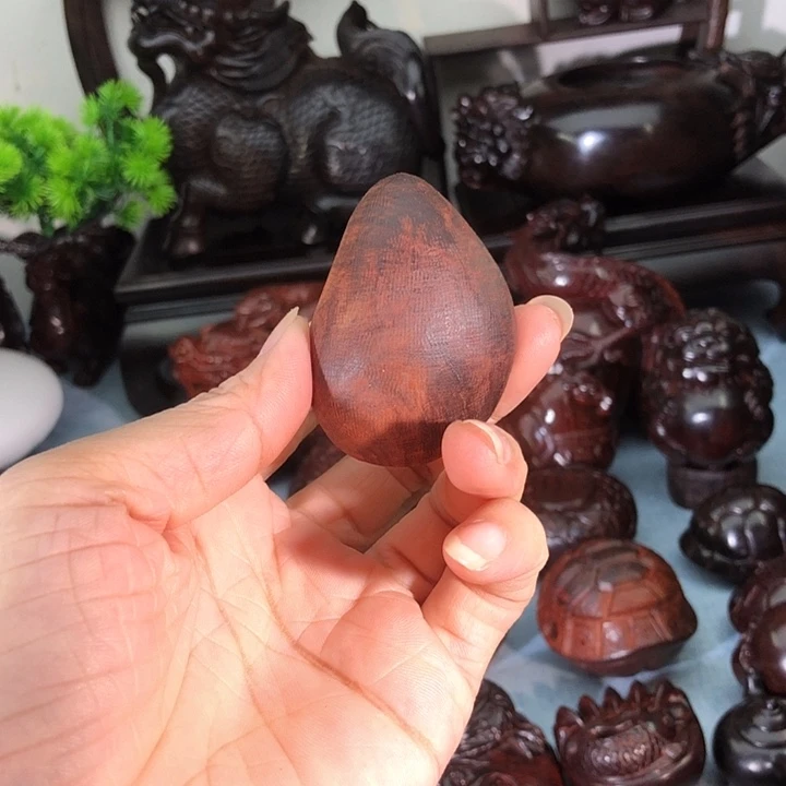 香榧木印度小叶紫檀吊坠