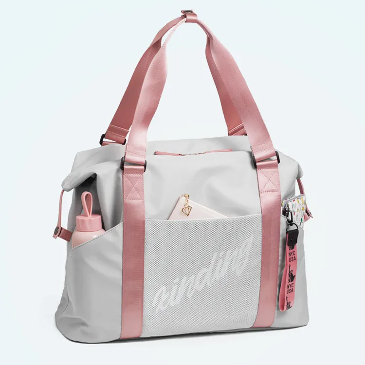 旅行包女士轻便大容量手提包短途出差收纳包运动健身包行李袋1137