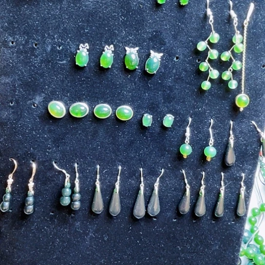 蛇纹石玉手链合金