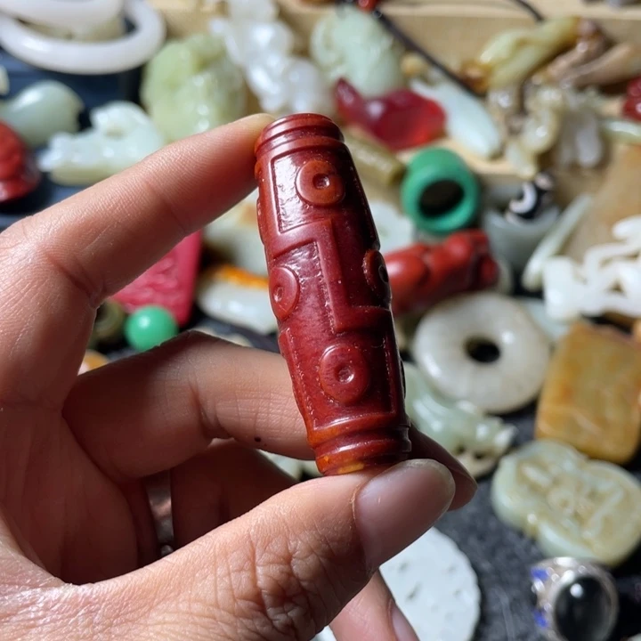 和田玉未镶嵌吊坠(不含链)