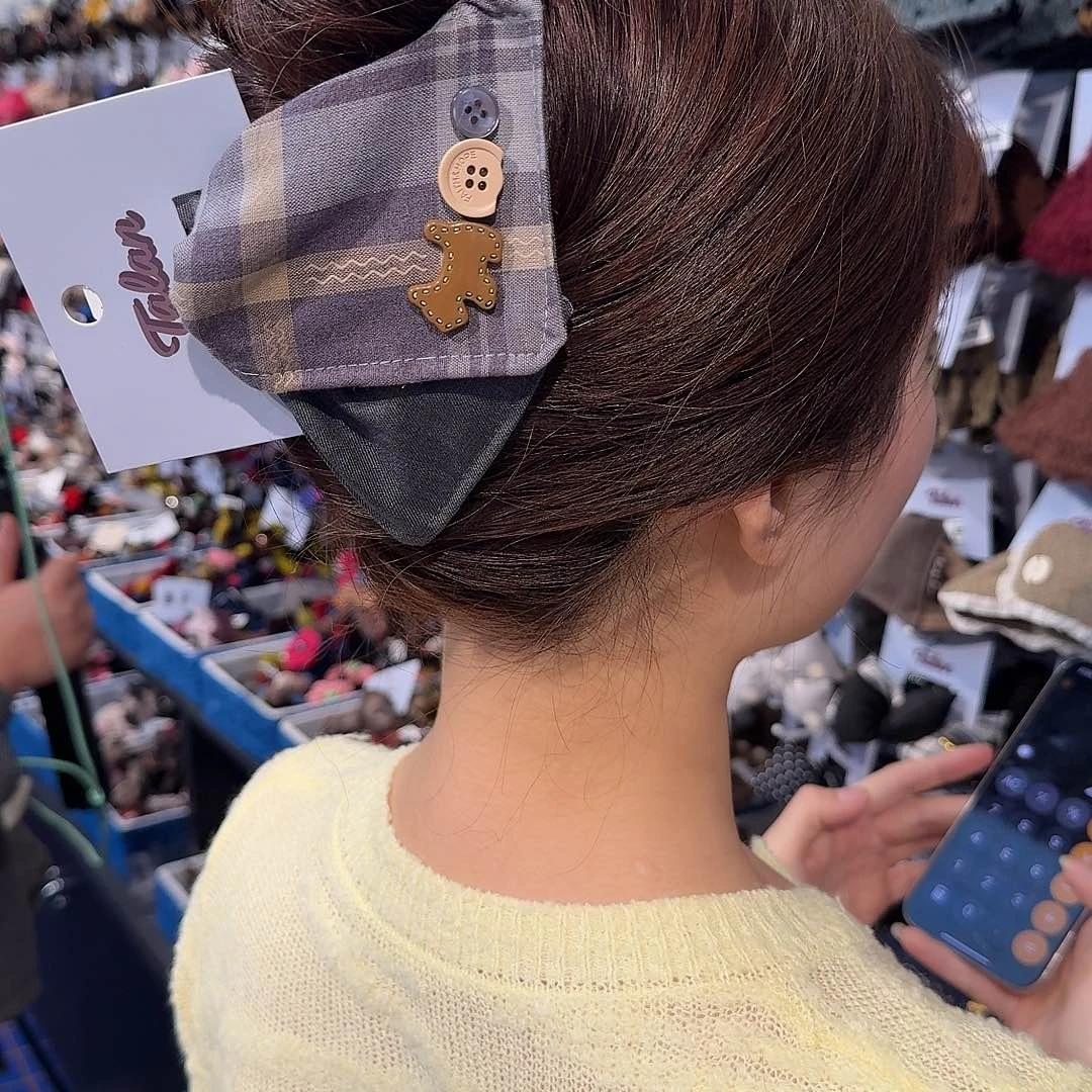 皮质非金属好看得三角夹42