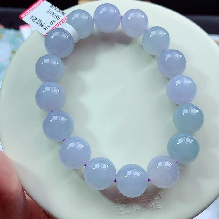 手链翡翠未镶嵌卡12.8