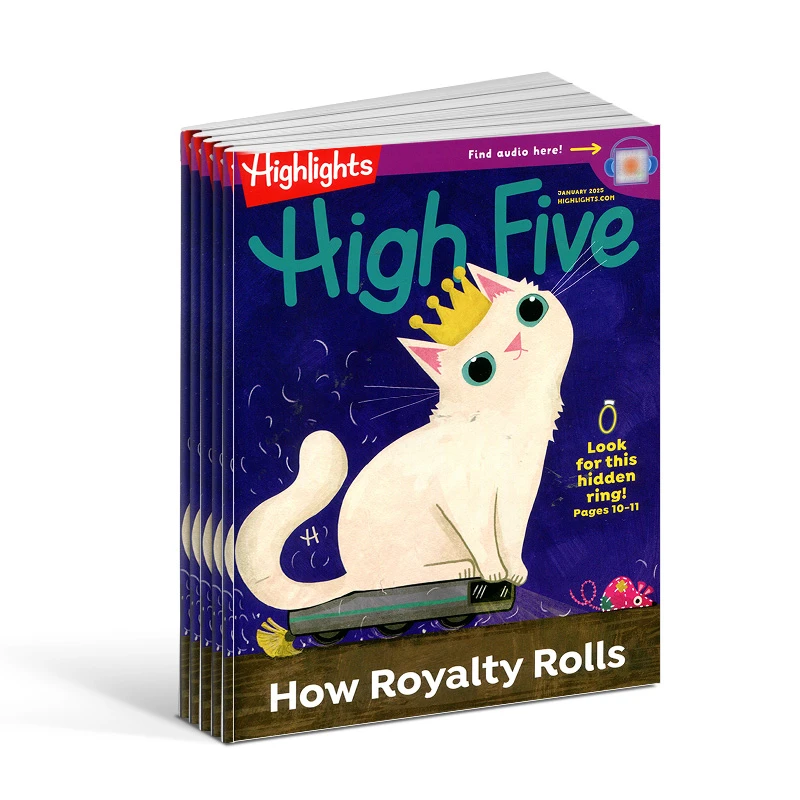 【杂志铺】High Five杂志 2025年7月起订 1年共12期 儿童英语读物