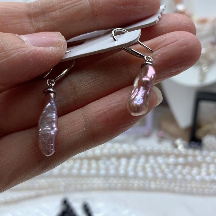 淡水珍珠合金吊坠(不含链)