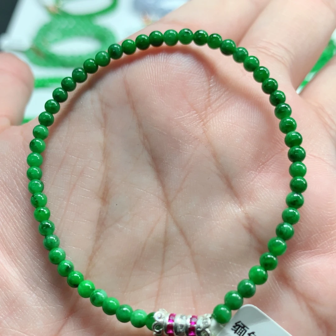翡翠未镶嵌手链翡翠