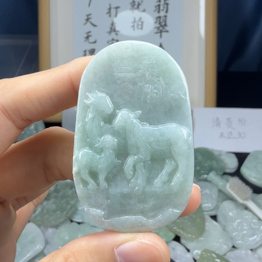 颈饰未镶嵌翡翠翡翠
