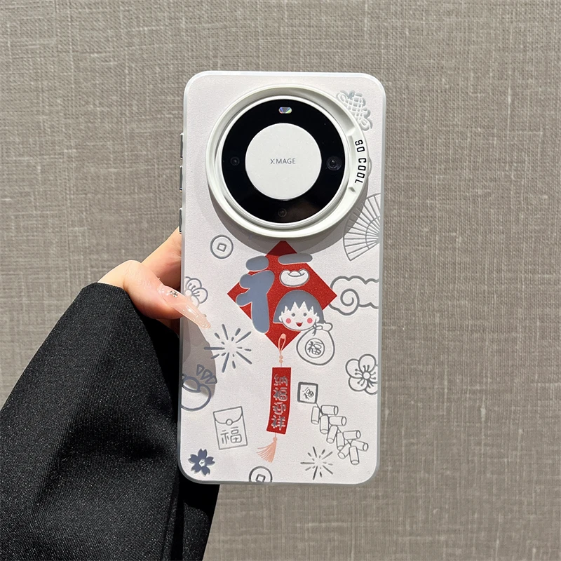 磨砂彩银壳适用华为mate60/荣耀/iPhone/OPPO/VIVO/小米手机壳