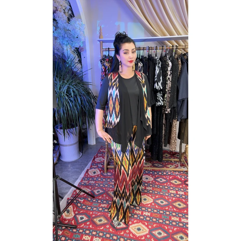 【包邮】ATLAS裤子上衣T恤三件套夏季新款套装