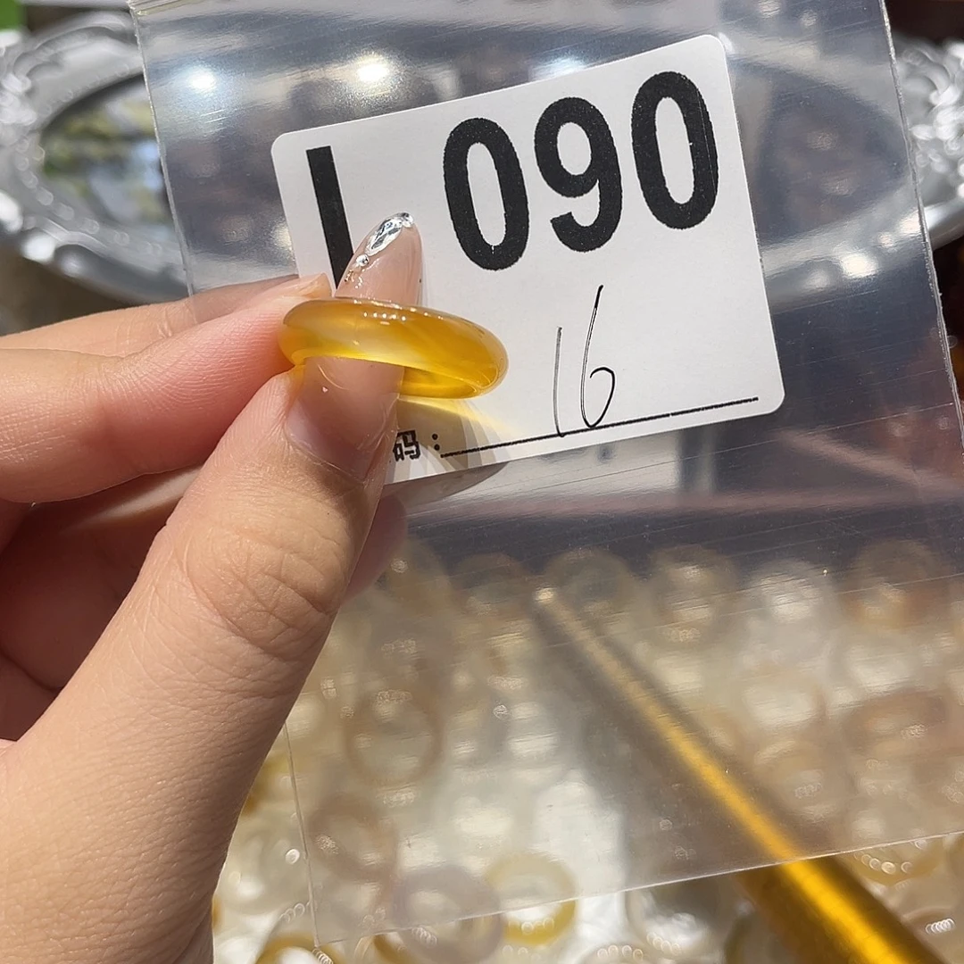未镶嵌戒指玛瑙/玉髓090