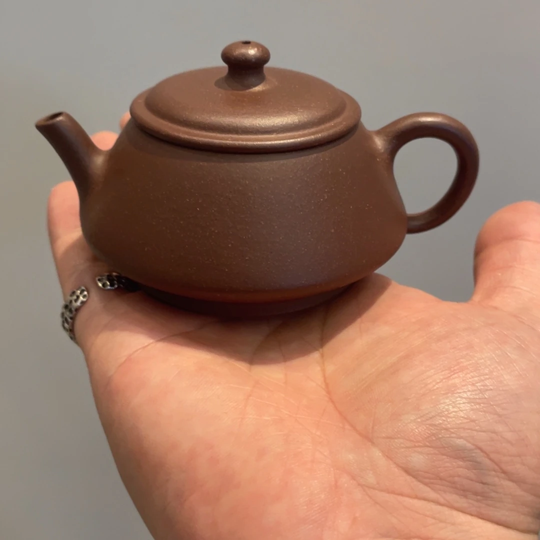 茶壶紫砂諶*笙保原矿手工壶的直播间