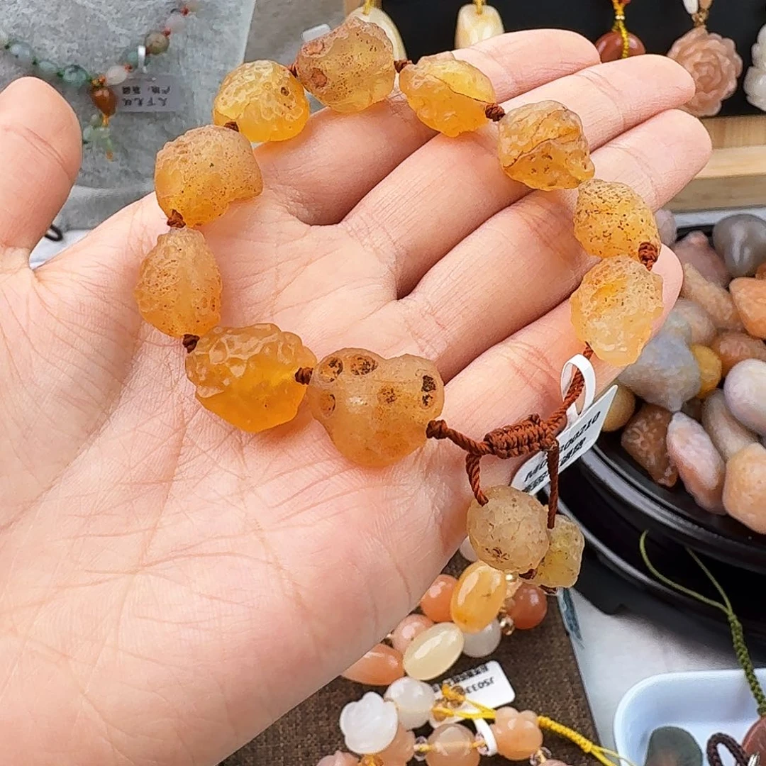 玛瑙/玉髓合金珠宝半成品