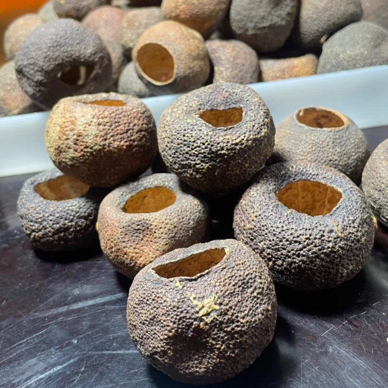 正宗新会2014年梅江青皮柑壳 天然生晒 薄荷香 药香味