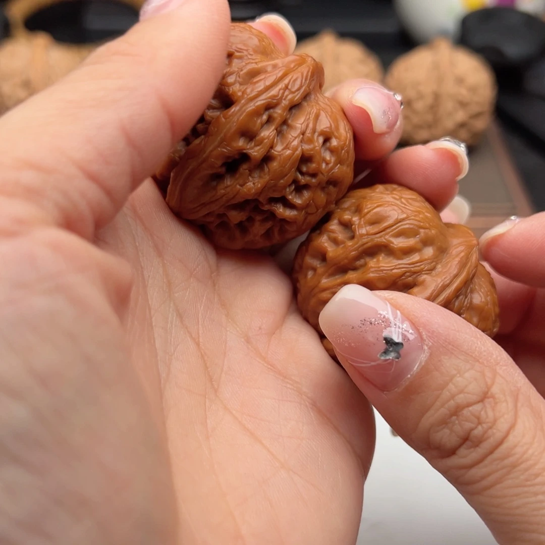 文玩核桃把件元宝41