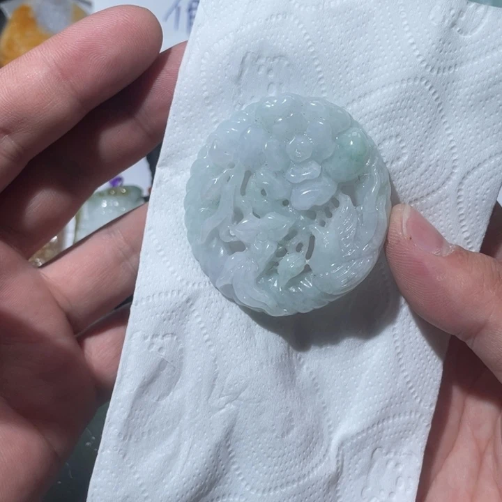 翡翠项链未镶嵌天然