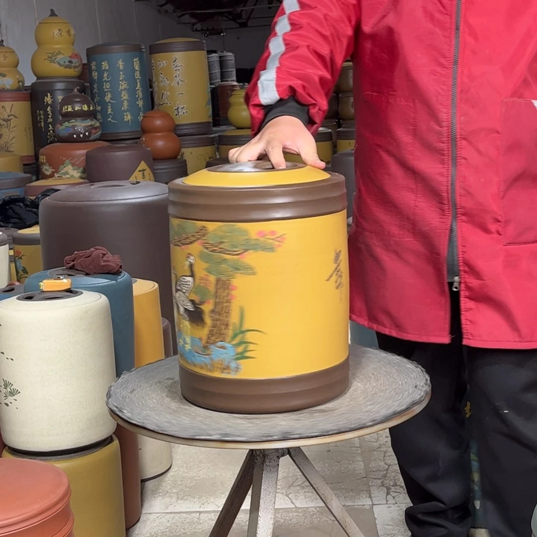 紫砂茶叶罐茶叶罐