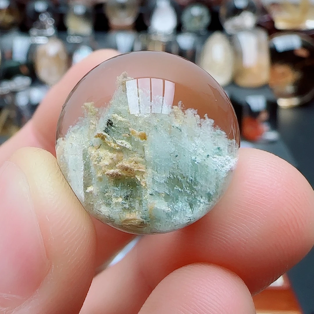 水晶未镶嵌珠宝半成品