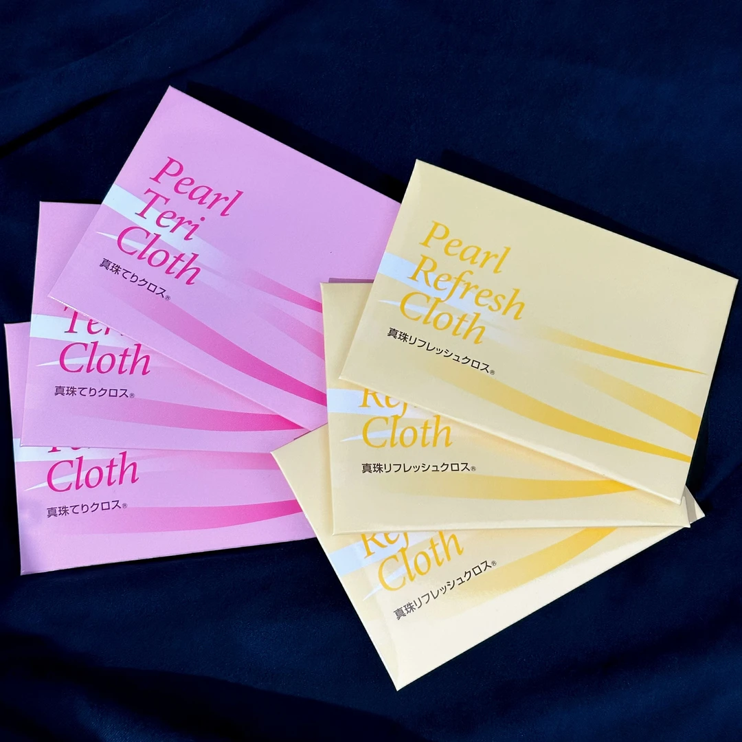 日本真科研出品 珍珠专用保养布 日常珍珠保养 深度珍珠抛光