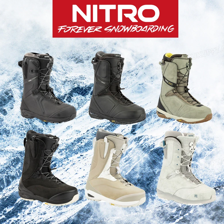 Nitro2526新款单板滑雪鞋Capital刻滑Team全能bianca男女鞋Crown