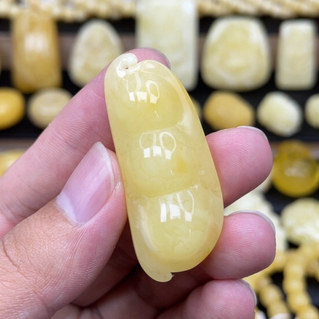 未镶嵌琥珀裸石琥珀蜜蜡