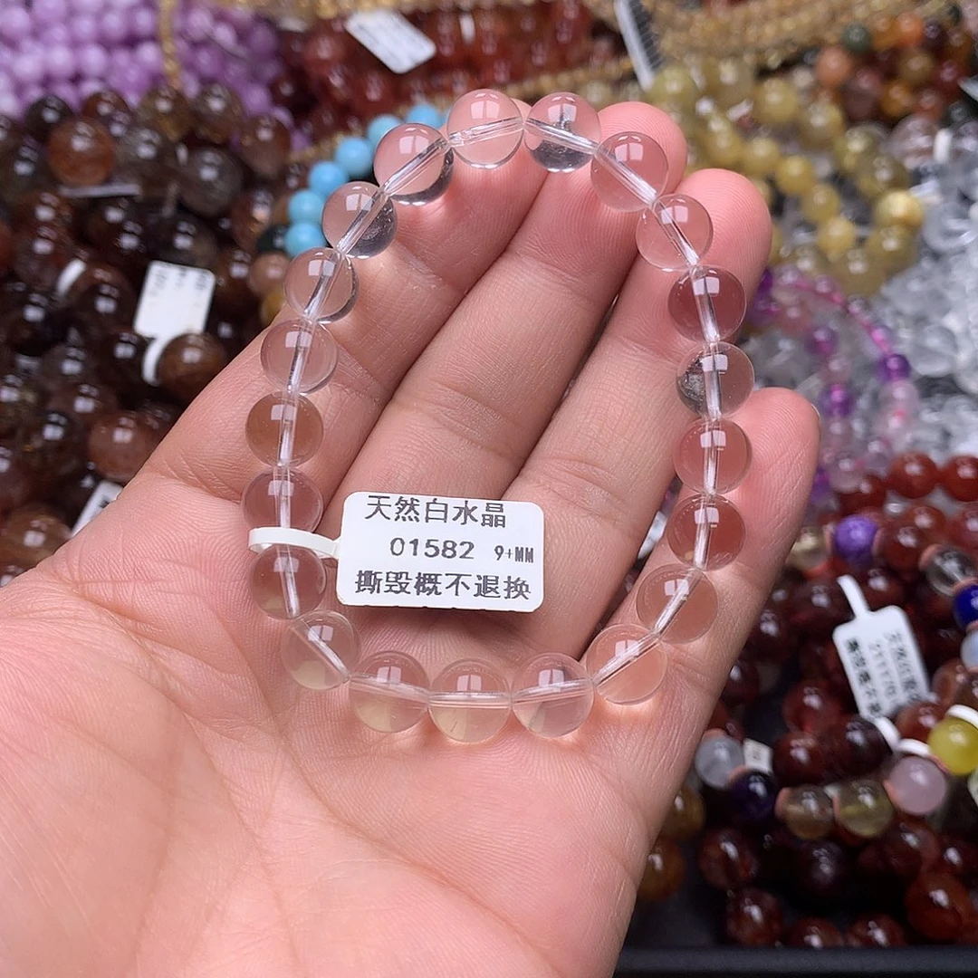 水晶手链未镶嵌，，