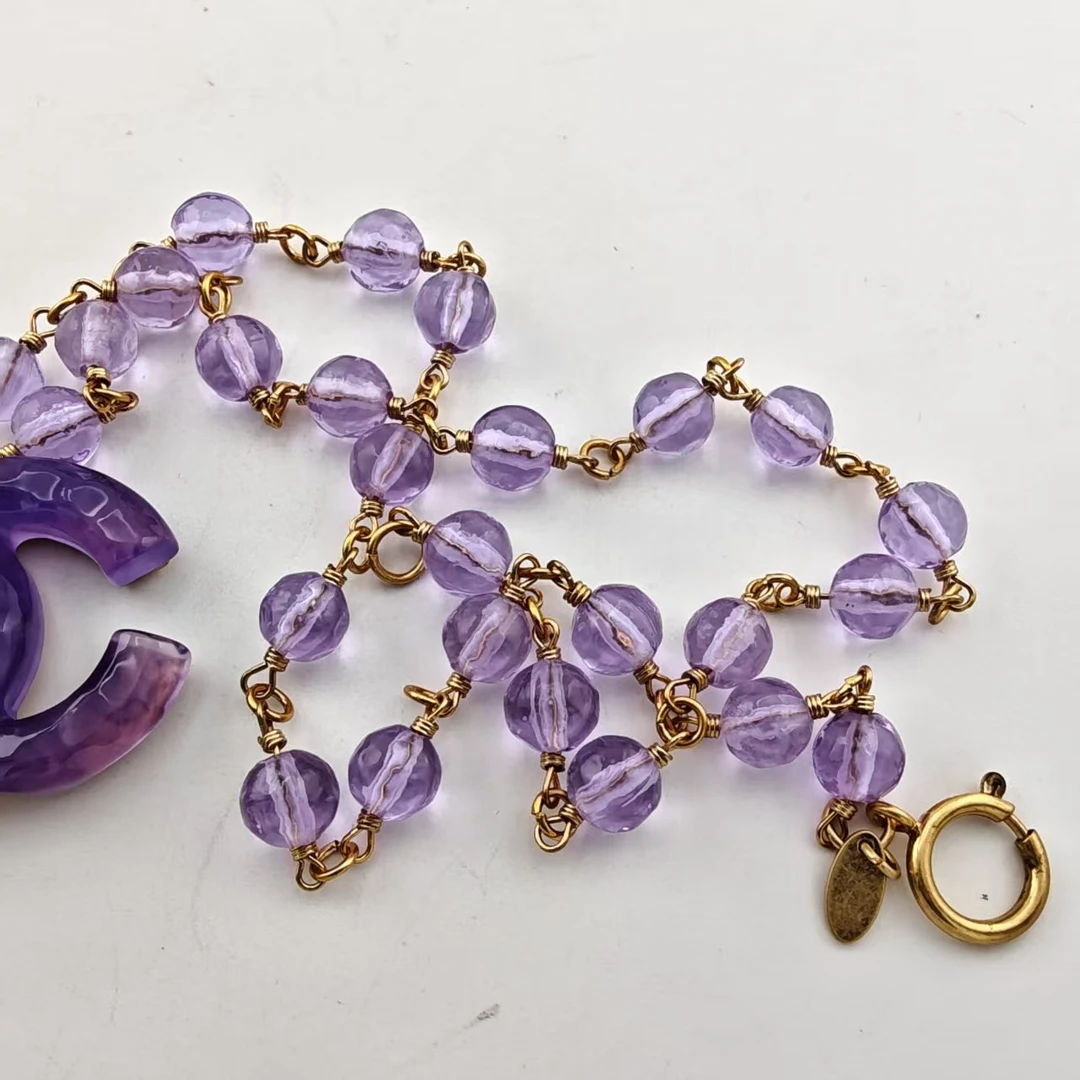 铜合金琉璃项链 VTGZIVI饰品/A08/复古时尚气质款/新款项链系列