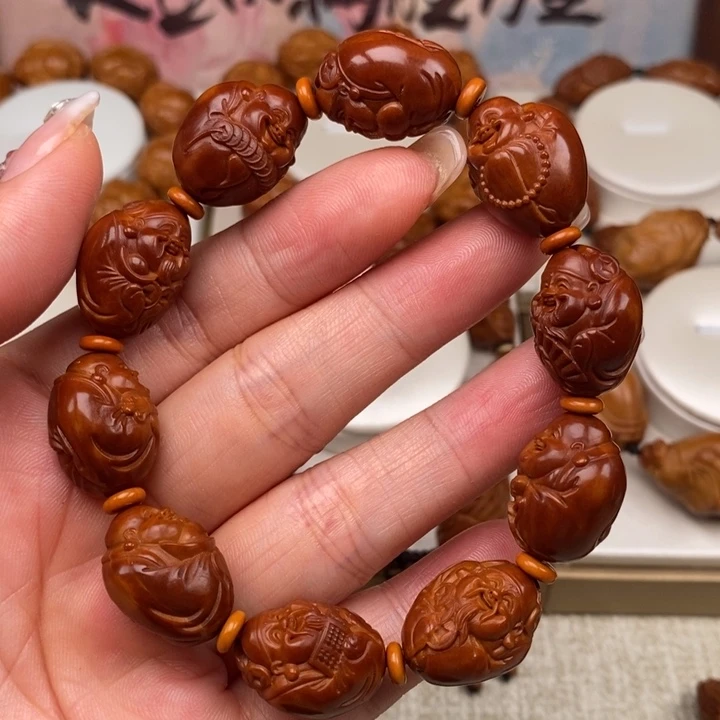 手串/手链橄榄核橄榄雕刻