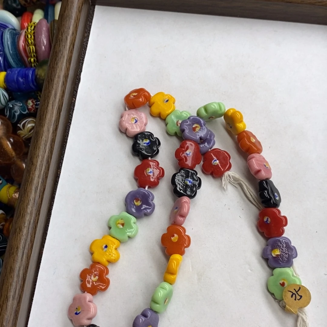 颈饰琉璃西亚花片 065