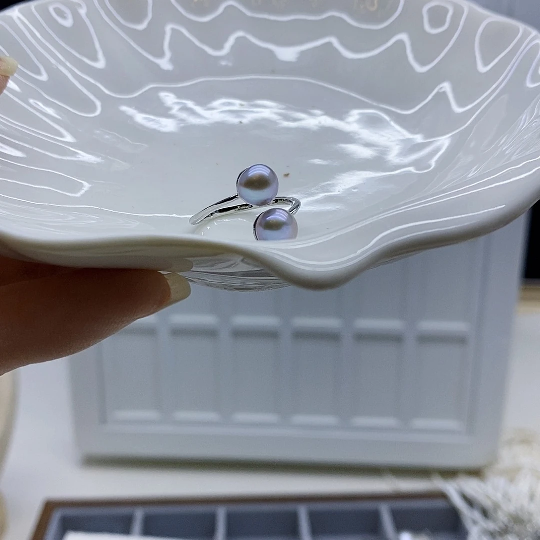 颈饰合金淡水珍珠