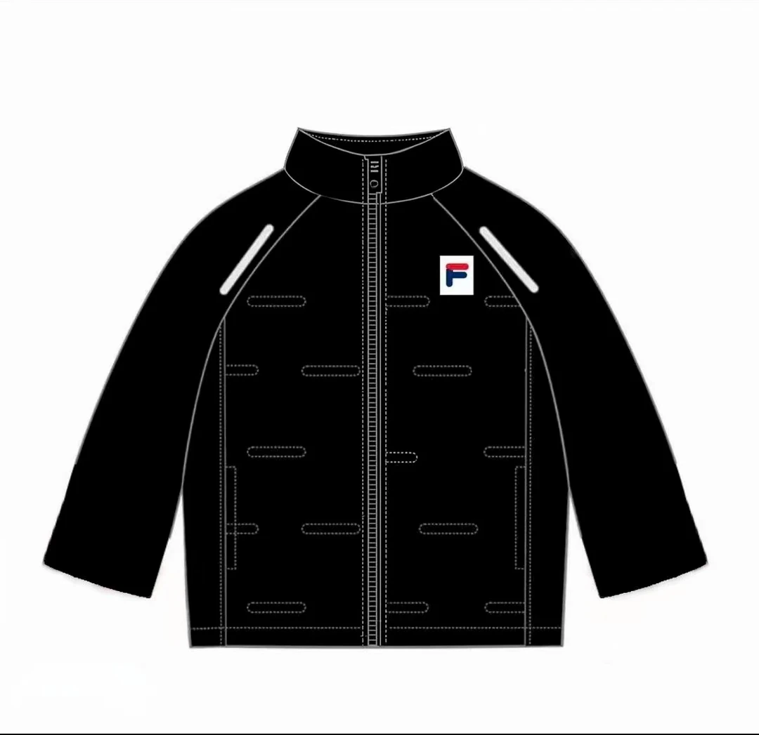 F标秋冬季儿童男女童针织时尚休闲中大童保暖外套运动休闲长袖
