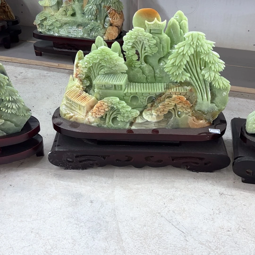 领***悟玉手工制作工艺摆件